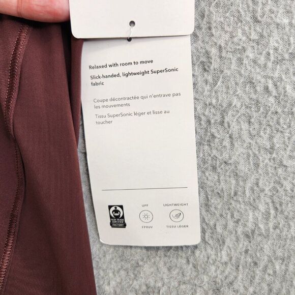 Athleta Top Womens XL Brown Ultimate Gaiter Running Cycling Bike Trail Riding - Picture 12 of 16